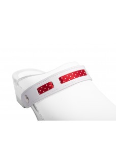 Click Strap Polka Red