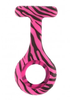 Siliconen Hoesje Zebra Roze
