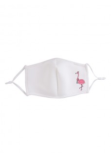 Stoffen Mondmasker Flamingo