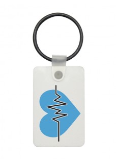 USB Sleutelhanger EKG Blauw