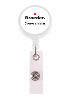 Badge / ID Jojo Broeder. - Tommie indezorg