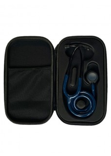 Hospitrix Stethoscoop Professional Line Stealth Edition Midnight Blue + Gratis Premium Opberghoes