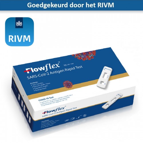 Flowflex Sneltest Covid-19 Neustest 4x